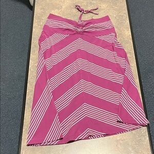 Patagonia Pink Asymmetrical Dress